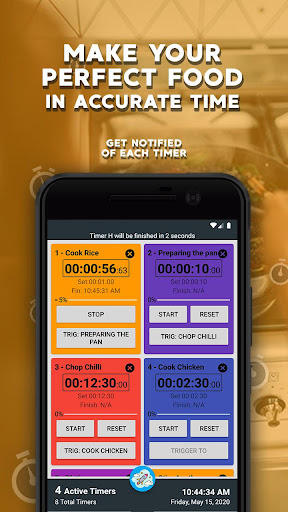 Multiple Timer Screen 2