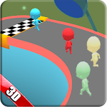 Cover Image of ダウンロード Human Dash Race 3D  APK
