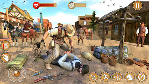 Western Cowboy Gun Shooting Fighter Open World  screenshots 9
