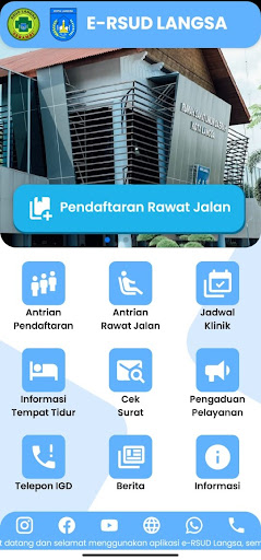 E-RSUD Langsa Screen 2