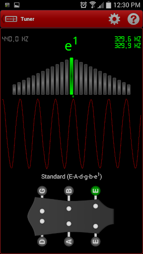 s.mart Guitar Tuner & Bass,… Screen 2