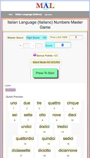 Italian M(A)L Screen 2