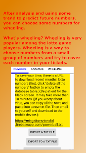 Canada Lotto 649 Skip #, Wheel