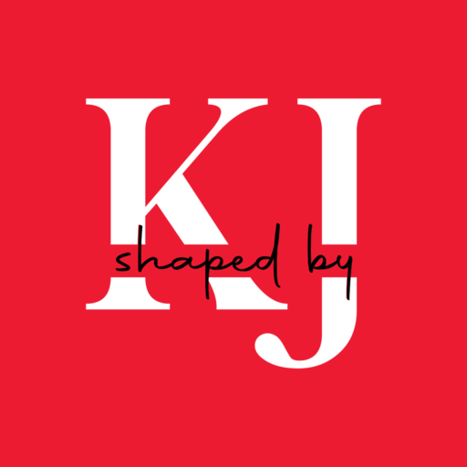 Shaped by KJ logo