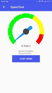 WiFi WPA WPA2 WEP Speed Test Screenshot