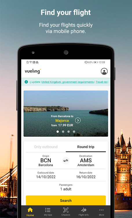 Vueling - Cheap Flights - 13.8.0 - (Android)