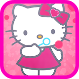 Kawaii Kitty Pink Lock Screen Theme icon