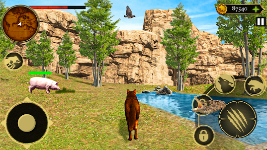 Animal Games - Wolf Simulator