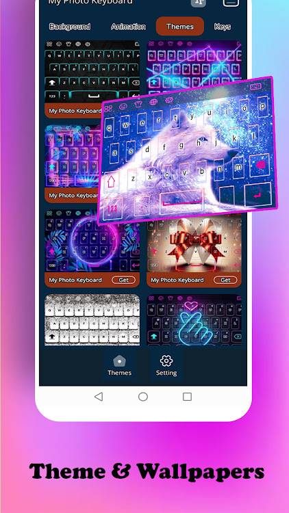 Night Light Wolf keyboard - 5.2 - (Android)