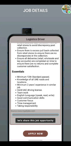 Jobs Scheme Screen 3