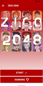 Screenshot 2 ZICO 2048 Game android