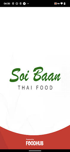Android application Soi Baan Thai Food screenshort