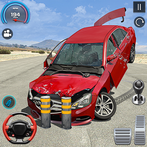 Mega Crashes - Car Crash Games 0.8 Icon