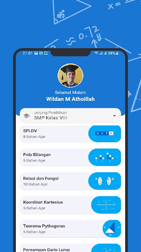 Mastering Math - Materi & Kuis Screen 2