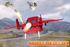 Car Flying Shooting: Car gamesのおすすめ画像3