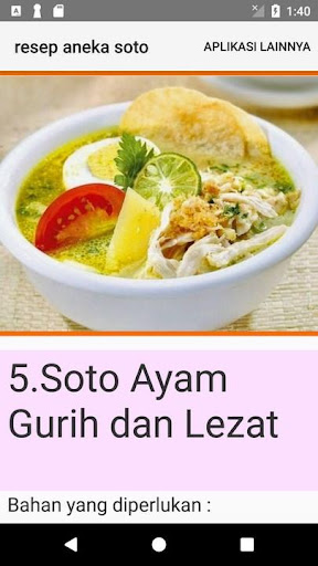 Soto recipe