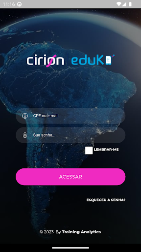 Android application Cirion Eduk screenshort