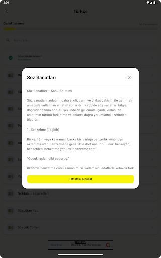 Kpss Çalışma Rehberi Konu Soru screenshot 22