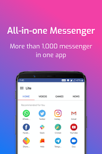 Lite Messenger for Messages, Video Calls and Chat 1