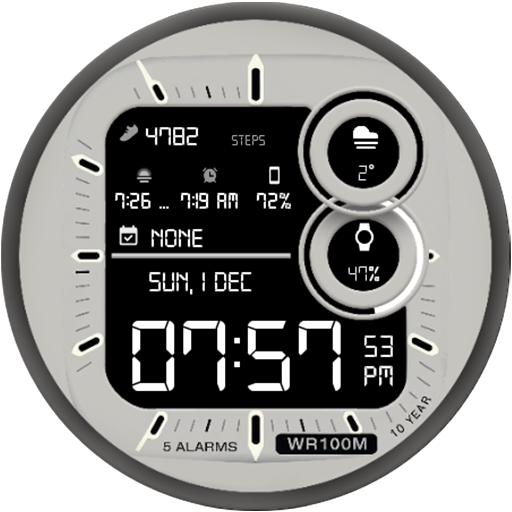 GRBL Digital One Watch Face