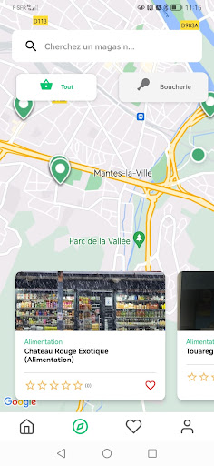 Clic Commerçants Screen 2