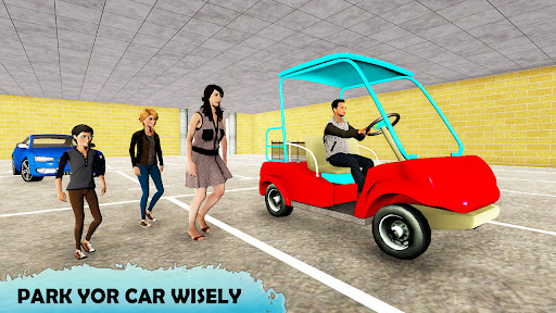 Android application Virtual Mom Shopping Car Games screenshort