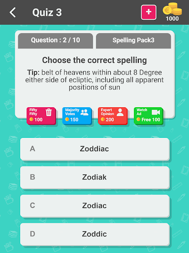 Spelling Master - Quiz Games