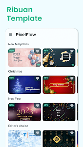 PixelFlow: Pembuat Video Intro