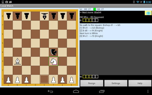 Android application Sandwich Game screenshort