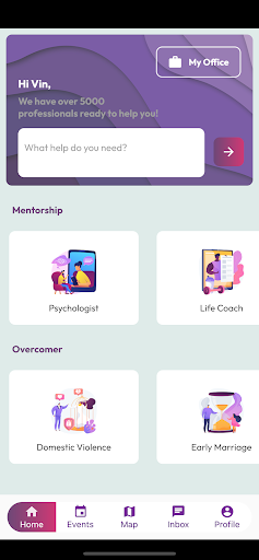 Android application Build A Woman screenshort