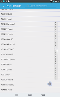 English Word Formation Screenshot