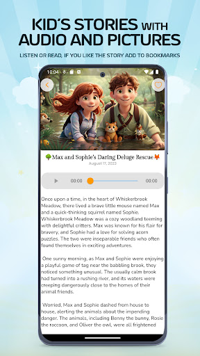 Android application Tiny Stories - Audio & Reading screenshort