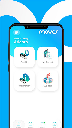 MOVES Driver Screen 2