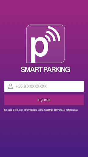 Android application SmartParking screenshort