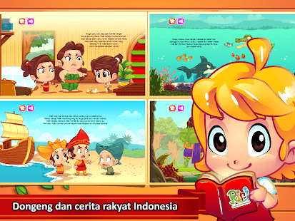 Buku Cerita Anak + Suara - RIRI Dongeng dan Kisah android2mod screenshots 12