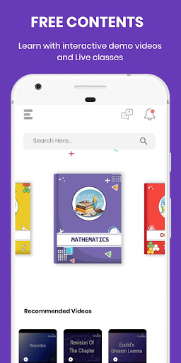 Android application EduAid - Learning For All screenshort