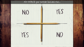 screenshot of Charlie Charlie Challenge sim