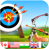 Archery Champion League : Real Archery King Game icon