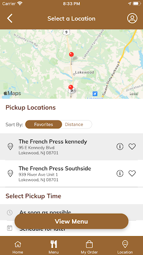 The French Press Coffee Screen 2