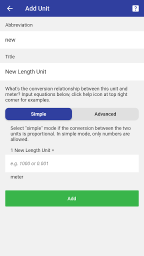 Screenshot of Unit Converter
