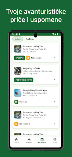 Ekstremac Avanture u prirodi