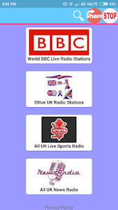 All UK Radio - BBC Radio, FM R