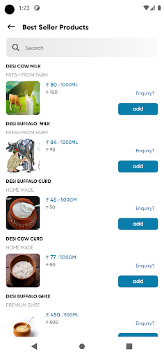 Delight Farm Fresh Milk Screen 3