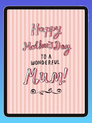 Android application صور عيد الام screenshort
