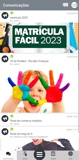 Escola1.mob Screen 2