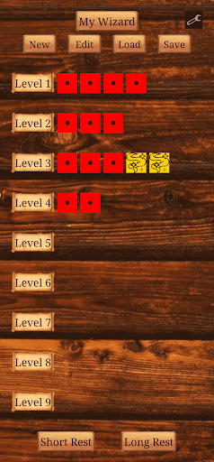 Spell Slot Tracker Pro Screen 2