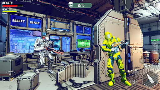 Robot Legacy Fire war games Screen 2