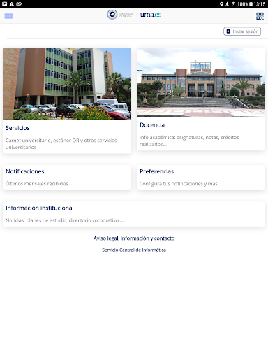 Android application UMA screenshort
