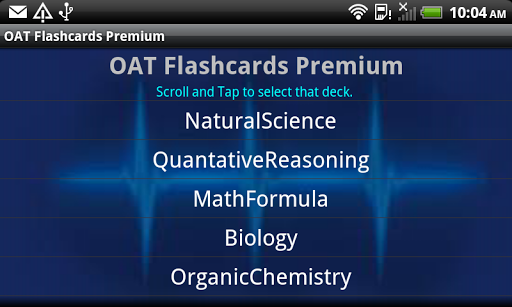 OAT Flashcards Premium