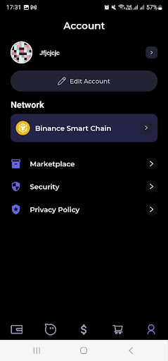 Android application MAMA Wallet screenshort